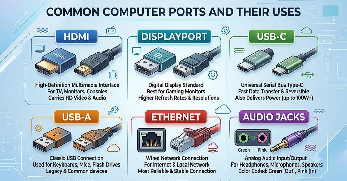 The Ultimate Guide to Computer Ports
